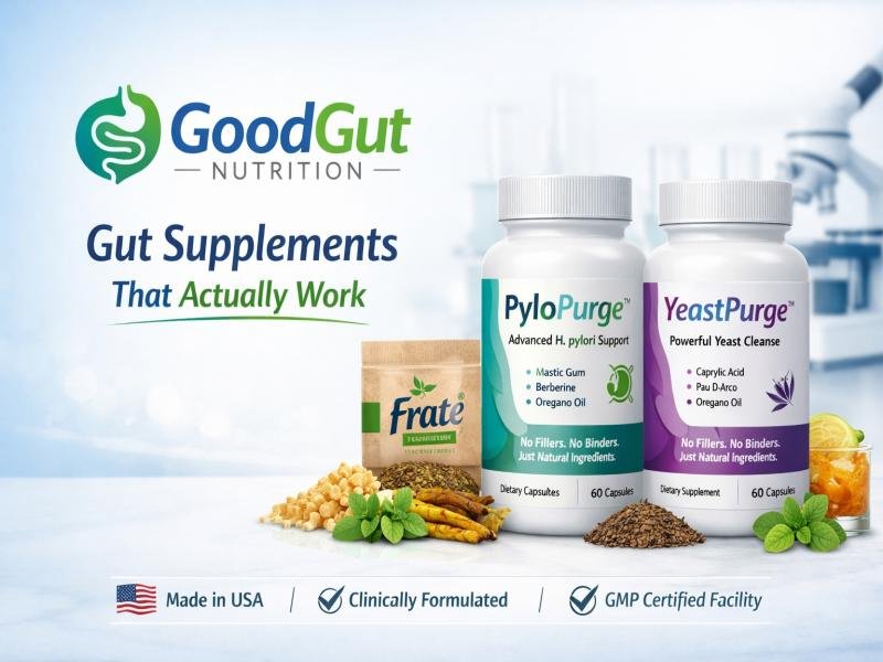 GoodGut Nutrition Supplements Guide Gut Health Probiotics Digestive Support